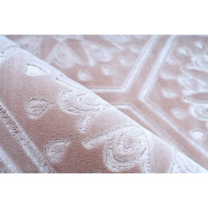 Carpet Embossed Pattern Ultra-Soft Plush Feel Non-Slip Backing – Monroe 225 | Kayoom