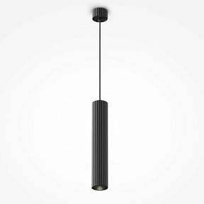 Pendelleuchte Schwarzes Aluminiumgehäuse mit Textur, modernes Design und GU10 - Fassung – Calipso | Maytoni - Esszett Luxury | Stilvolles Wohnen mit Charakter