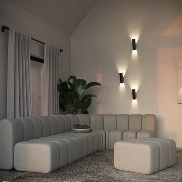 Wall light Black, metal frame, modern accent – Notta | Maytoni