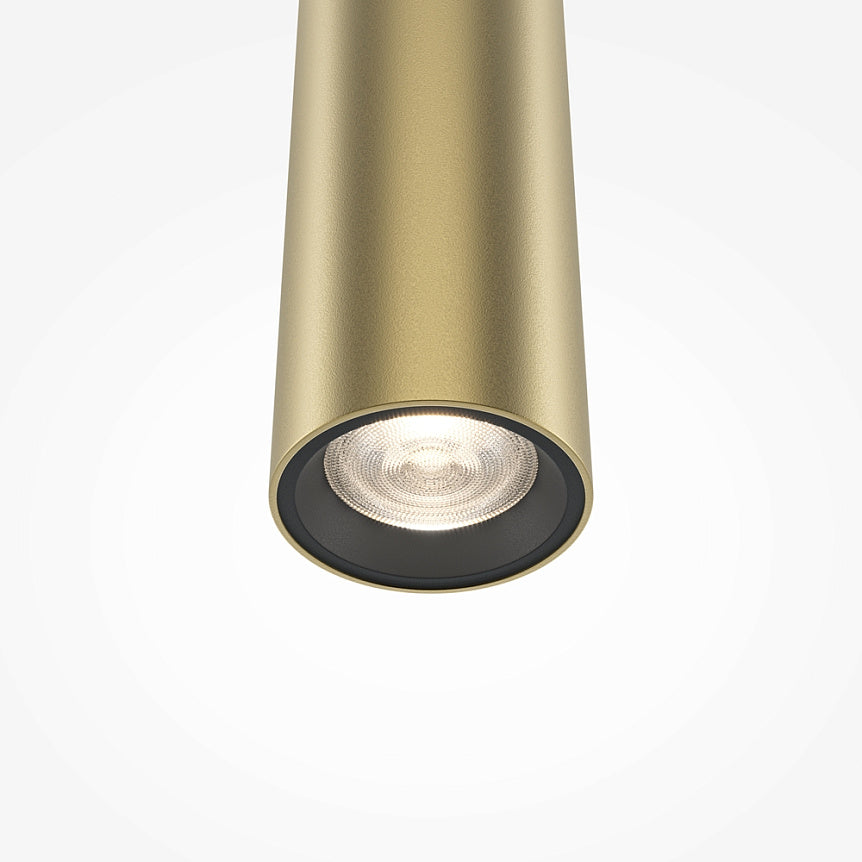 Pendelleuchte – Goldenes Aluminium, 6 W Leistung, Neutralweiß, Ø3 cm - Pro Extra | Maytoni