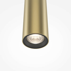 Pendelleuchte – Goldenes Aluminium, 6 W Leistung, Neutralweiß, Ø3 cm - Pro Extra | Maytoni