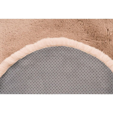 Teppich – Creme Farbe, Weicher Flor, Felloptik 90 cm - Rabbit Light 825 | Kayoom