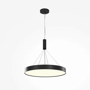 Deckenleuchte – Schwarzes Finish, Aluminium Gehäuse, 90W Leistung, Ø60 cm - Zon | Maytoni