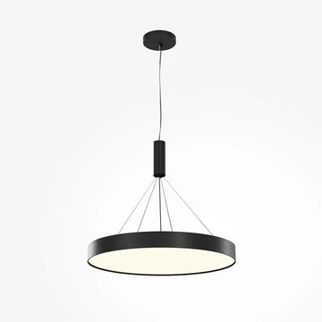 Deckenleuchte – Schwarzes Finish, Aluminium Gehäuse, 90W Leistung, Ø60 cm - Zon | Maytoni