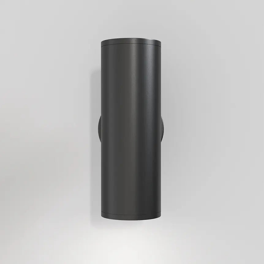 Wandleuchte – Schwarzes Aluminium, 2× GU10 Fassung, 10 W Leistung, 15 cm Höhe - Focus S | Maytoni