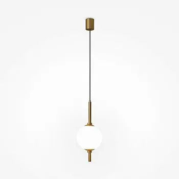 Floor lamp made of metal & glass spheres with fixture – The Sixth Sense | Maytoni