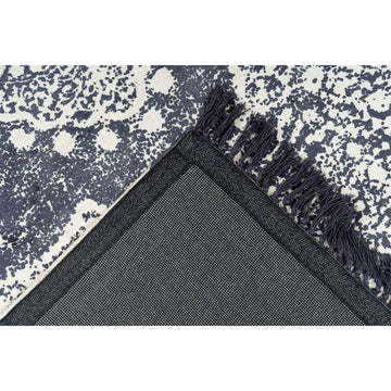 Teppich – Violett Farbe, Flachflor Struktur, Hochwertige Viskose, 170 cm - Dolce Vita 125 | Kayoom