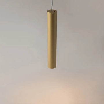 Pendelleuchte – Goldfarbenes Aluminium, GU10 Fassung, IP20 Schutz, Ø6 cm - Pro Focus | Maytoni