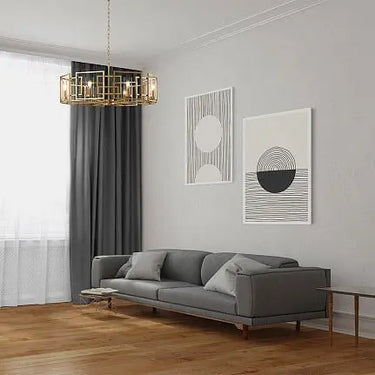 Pendelleuchte – Goldene Oberfläche, Metall Konstruktion, Zeitlose Eleganz - Bowi | Maytoni