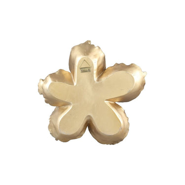 Wanddeko - Mira Gold matt lili flower L (26.5 x 5.5 cm) von PTMD - Esszett Luxury | Stilvolles Wohnen mit Charakter