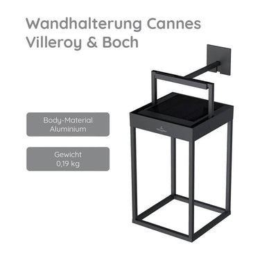 Wandhalterung für Outdoorleuchte Cannes von Villeroy & Boch - Esszett Luxury | Stilvolles Wohnen mit Charakter
