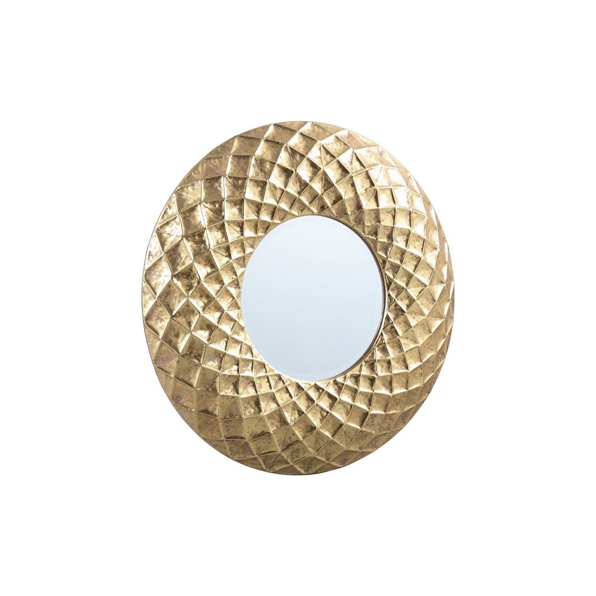 Wandspiegel - Brendon gold metal von PTMD - Esszett Luxury | Stilvolles Wohnen mit Charakter