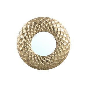 Wandspiegel - Brendon gold metal von PTMD - Esszett Luxury | Stilvolles Wohnen mit Charakter