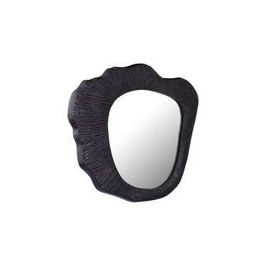 Wandspiegel - Telly Black, organische Form 53.0 x 2.0 x 43.0 cm von PTMD - Esszett Luxury | Stilvolles Wohnen mit Charakter