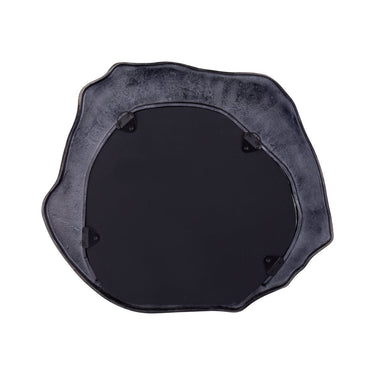 Wandspiegel - Telly Black, organische Form 73.0 x 2.0 x 76.0 cm von PTMD - Esszett Luxury | Stilvolles Wohnen mit Charakter