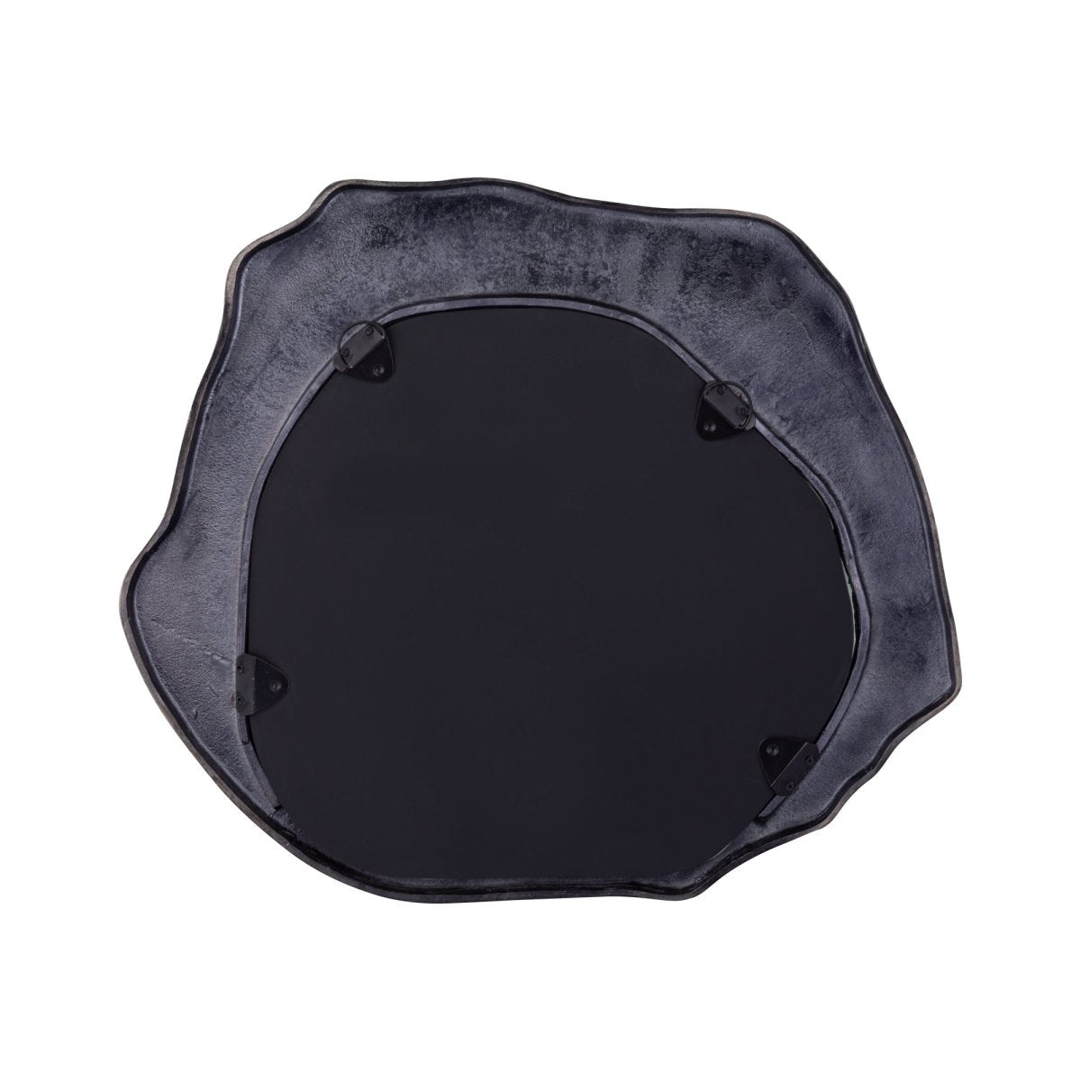 Wandspiegel - Telly Black, organische Form 73.0 x 2.0 x 76.0 cm von PTMD - Esszett Luxury | Stilvolles Wohnen mit Charakter