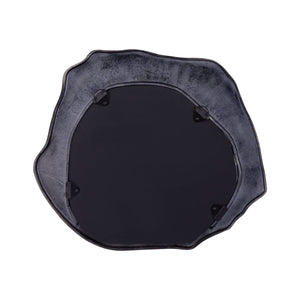 Wandspiegel - Telly Black, organische Form 73.0 x 2.0 x 76.0 cm von PTMD - Esszett Luxury | Stilvolles Wohnen mit Charakter
