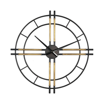 Wanduhr - Joanna Black metal von PTMD - Esszett Luxury | Stilvolles Wohnen mit Charakter