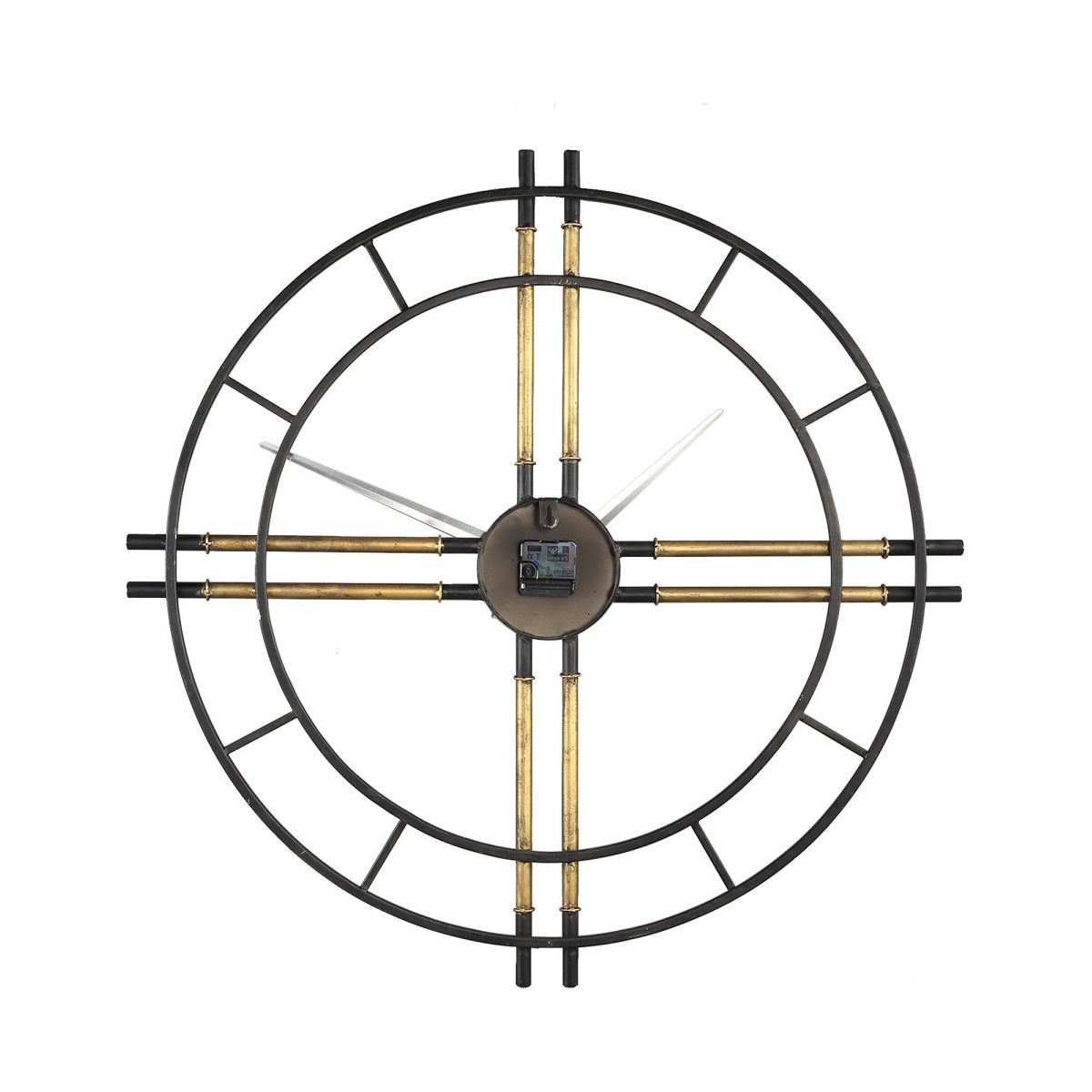 Wanduhr - Joanna Black metal von PTMD - Esszett Luxury | Stilvolles Wohnen mit Charakter