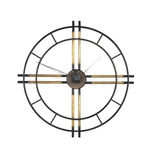 Wanduhr - Joanna Black metal von PTMD - Esszett Luxury | Stilvolles Wohnen mit Charakter