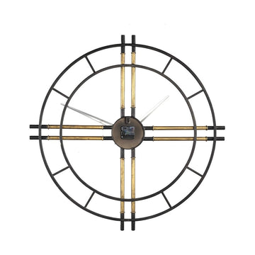 Wanduhr - Joanna Black metal von PTMD - Esszett Luxury | Stilvolles Wohnen mit Charakter