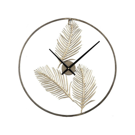 Wanduhr aus Metall mit raffiniertem Design, präzisem Uhrwerk und edlem Finish – Logas | PTMD image