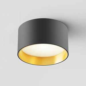 Ceiling Light Black & Matte Gold Finish Warm White – Vega | Maytoni