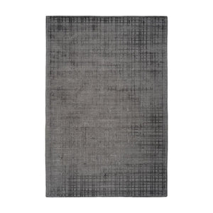 Teppich – Viskose Oberfläche, 3D Effekt, Anthrazit Farbe, 200 x 290 cm - Karma 125 | Kayoom