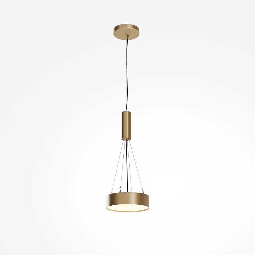 Deckenleuchte – Mattgold Finish, Aluminium Gehäuse, 24W Leistung, Ø22 cm - Zon | Maytoni
