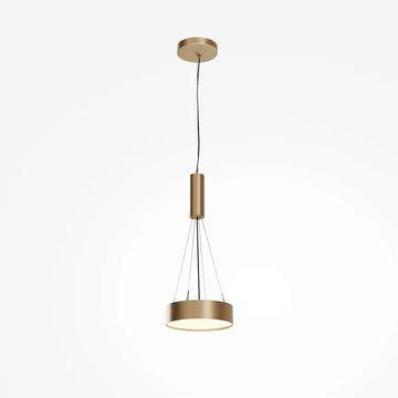 Deckenleuchte – Mattgold Finish, Aluminium Gehäuse, 24W Leistung, Ø22 cm - Zon | Maytoni