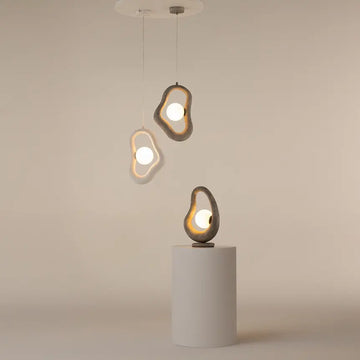 Table Lamp Modern Resin Steel & Grey Finish – Opus | Maytoni
