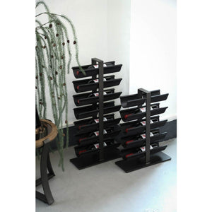 Weinregal - Davitt Black Steel S von PTMD - Esszett Luxury | Stilvolles Wohnen mit Charakter
