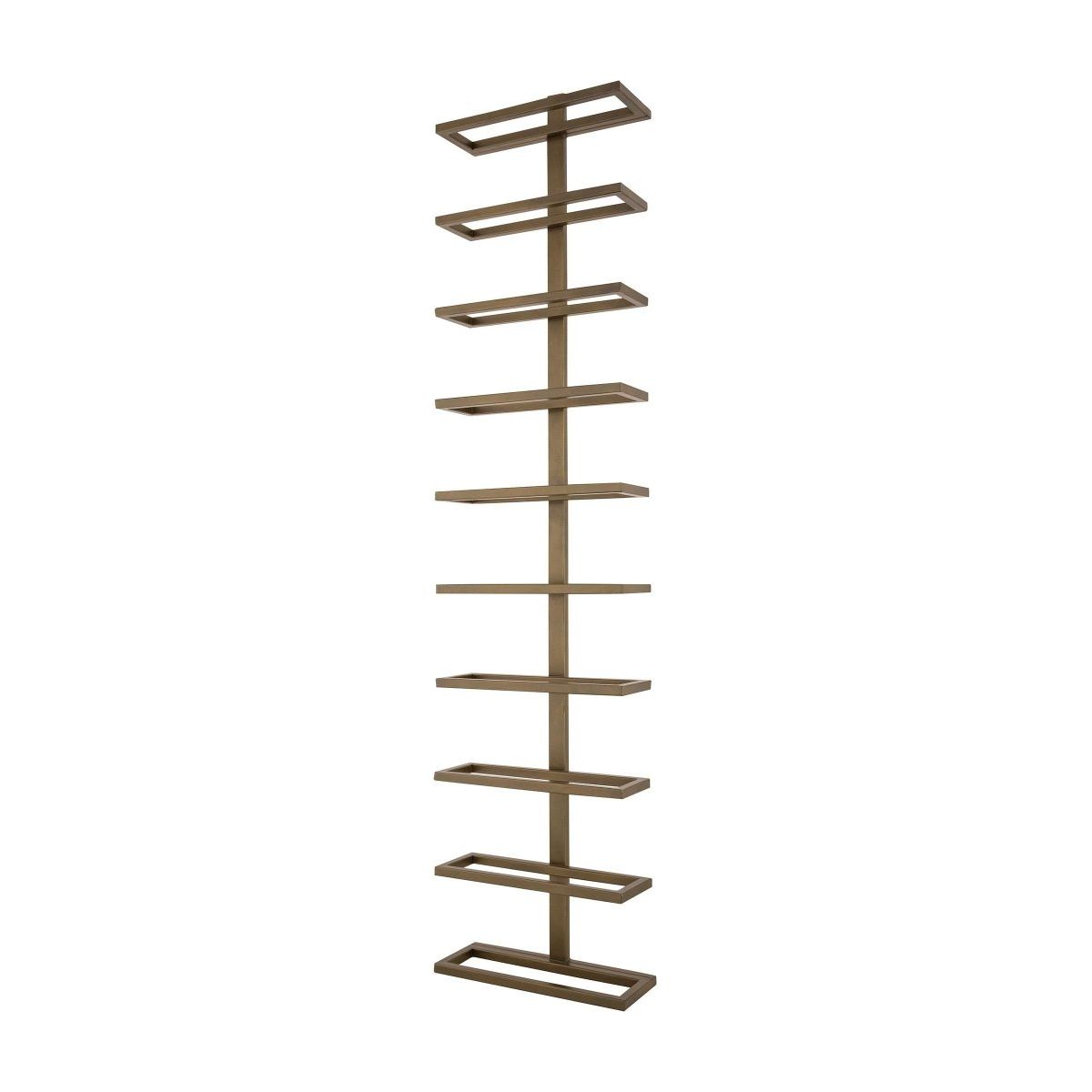 Weinregal - Icon Brass iron wall von PTMD - Esszett Luxury | Stilvolles Wohnen mit Charakter