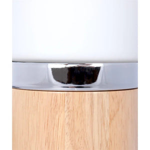 Leuchten Milchglas Holzfuß Warmweiß - Schimmer – Ganro 400 | Kayoom - Esszett Luxury | Stilvolles Wohnen mit Charakter