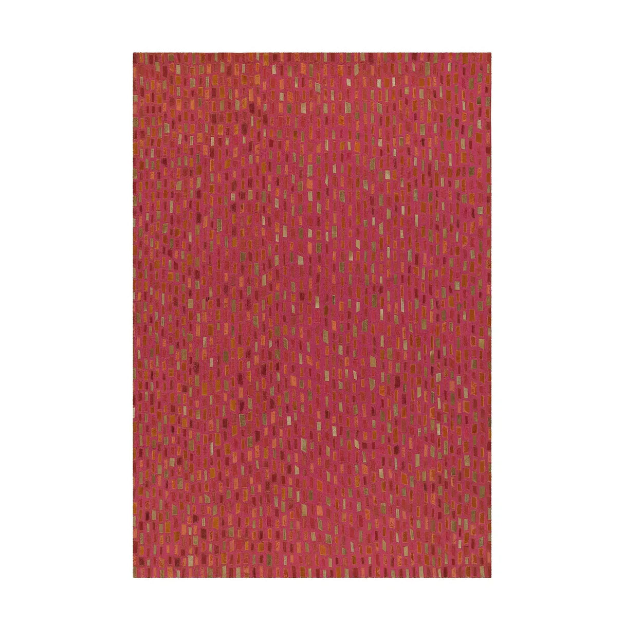 Patchwork Design Rug with Leather & Easy-Care Surface – Wild 8022 | Kayoom