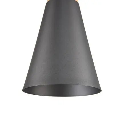 Pendant lamp with a golden metal frame and a matt glass diffuser in a modern design - Bicones | Maytoni