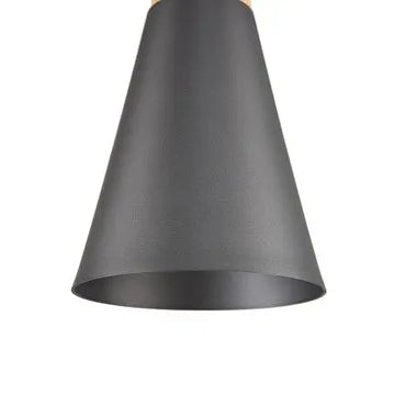 Pendant lamp with a golden metal frame and a matt glass diffuser in a modern design - Bicones | Maytoni