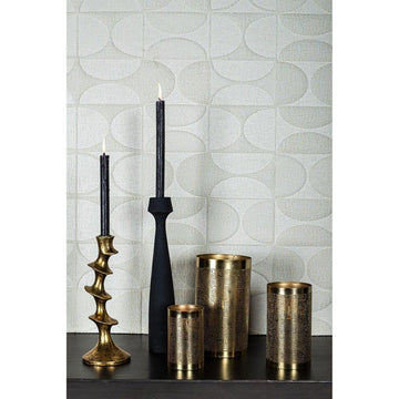 Windlicht - Devinjo gold iron von PTMD - Esszett Luxury | Stilvolles Wohnen mit Charakter