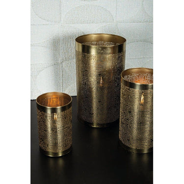 Windlicht - Devinjo gold iron von PTMD - Esszett Luxury | Stilvolles Wohnen mit Charakter