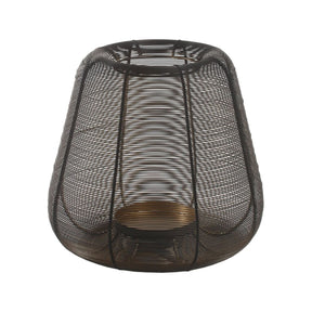 Windlicht - Jaden Black 29.0 x 29.0 x 27.0 cm von PTMD - Esszett Luxury | Stilvolles Wohnen mit Charakter