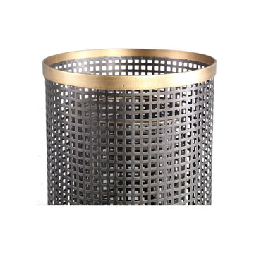 Windlicht - Merdo Black big iron L von PTMD - Esszett Luxury | Stilvolles Wohnen mit Charakter