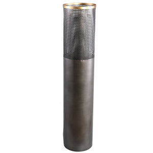 Windlicht - Merdo Black big iron L von PTMD - Esszett Luxury | Stilvolles Wohnen mit Charakter