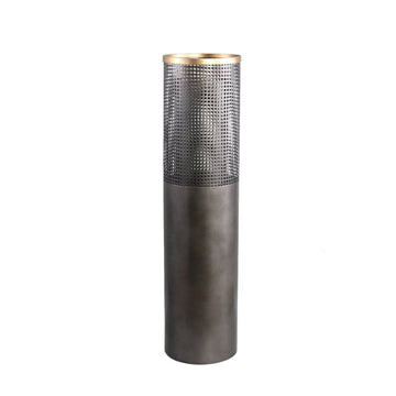 Windlicht - Merdo Black big iron S von PTMD - Esszett Luxury | Stilvolles Wohnen mit Charakter