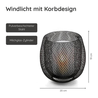 Windlicht - Mesh von Philippi - Esszett Luxury | Stilvolles Wohnen mit Charakter