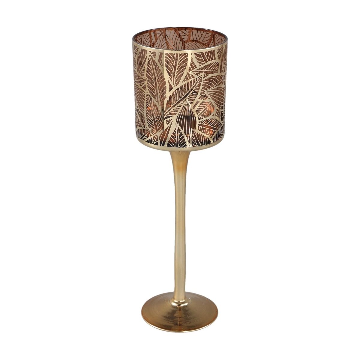 Windlicht - Sariska 9.0 x 9.0 x 30.0 cm von PTMD - Esszett Luxury | Stilvolles Wohnen mit Charakter
