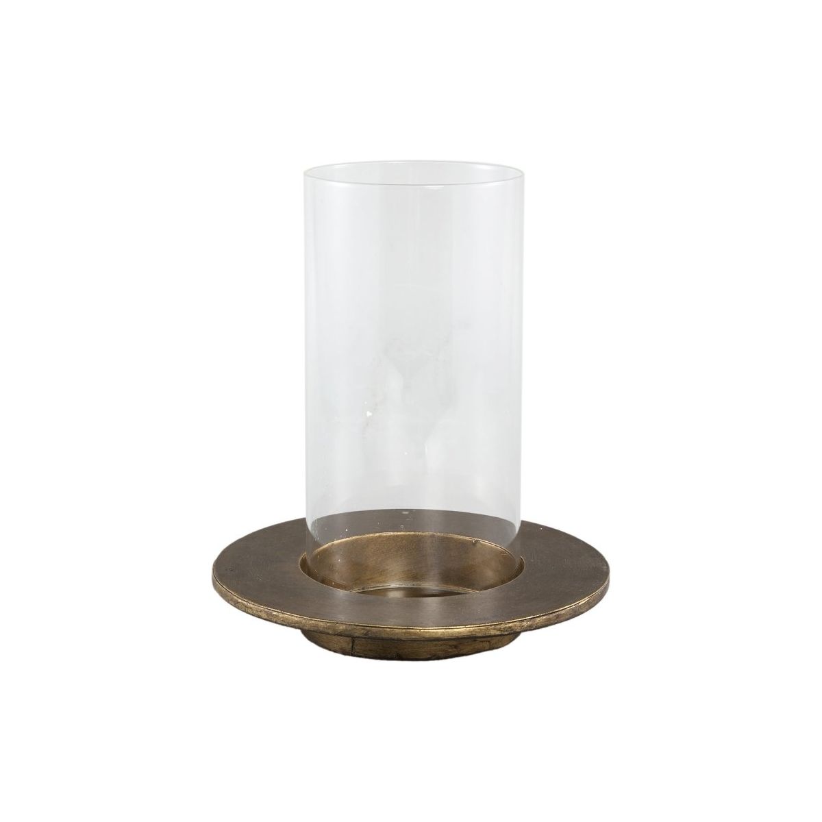 Windlicht - Vinder Gold 22.0 x 22.0 x 25.5 cm von PTMD - Esszett Luxury | Stilvolles Wohnen mit Charakter