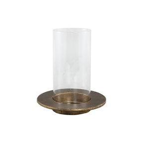 Windlicht - Vinder Gold 22.0 x 22.0 x 25.5 cm von PTMD - Esszett Luxury | Stilvolles Wohnen mit Charakter