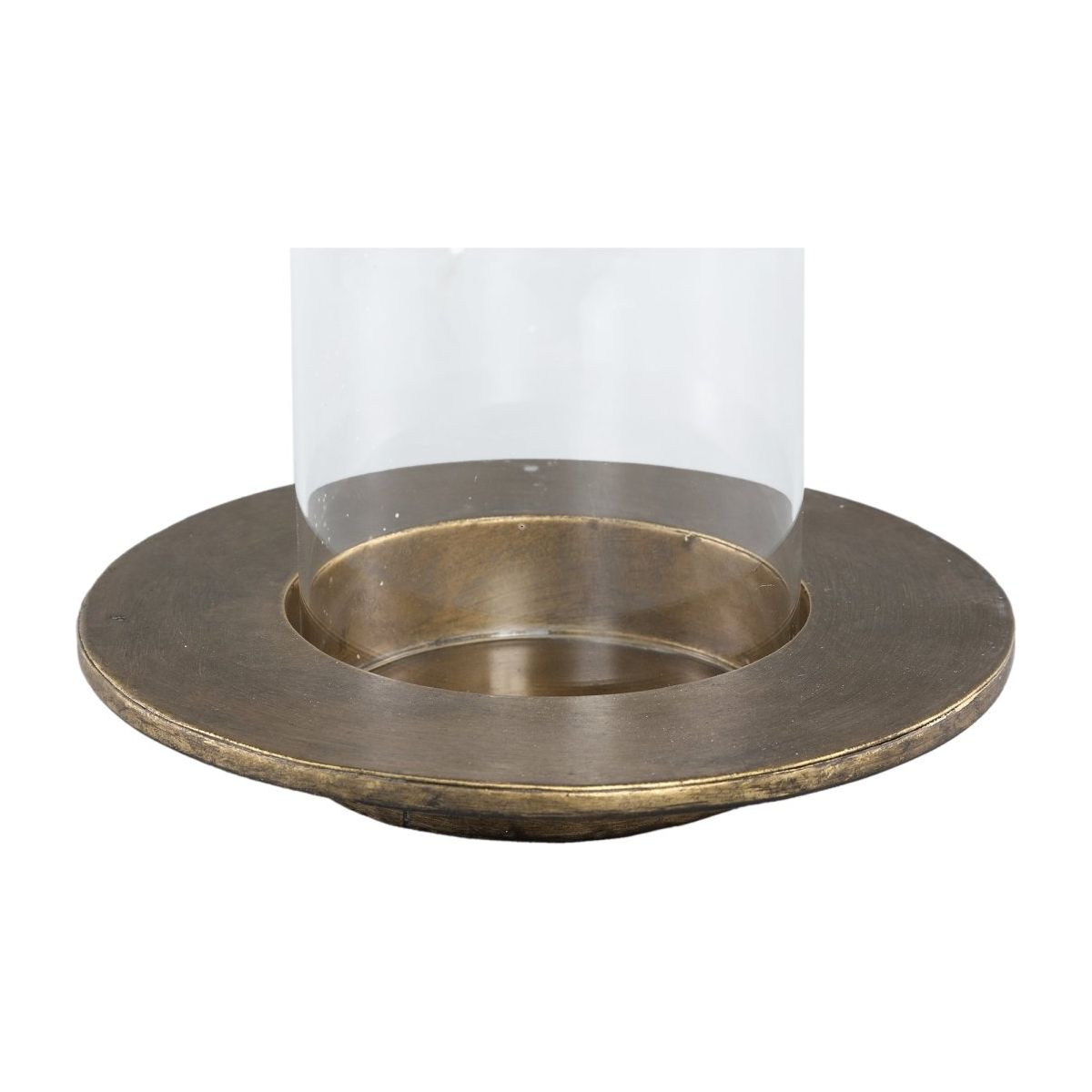 Windlicht - Vinder Gold 22.0 x 22.0 x 25.5 cm von PTMD - Esszett Luxury | Stilvolles Wohnen mit Charakter