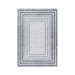 Rug geometric design flatweave easy-care – Sarai 125 | Kayoom