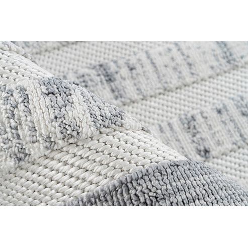Carpet with geometric design as flat weave, easy to care for and colorfast – Sarai 125 | Kayoom